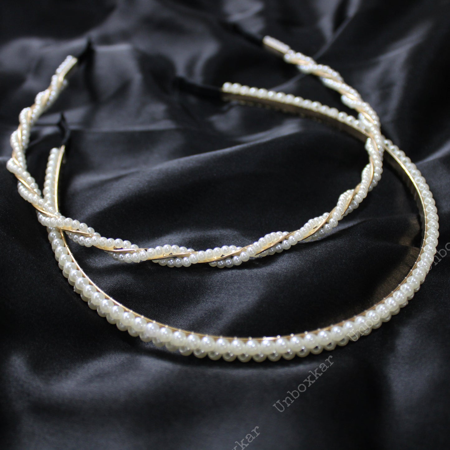 Pearl Hair band ( Pack of 12 ) - UBKWS183