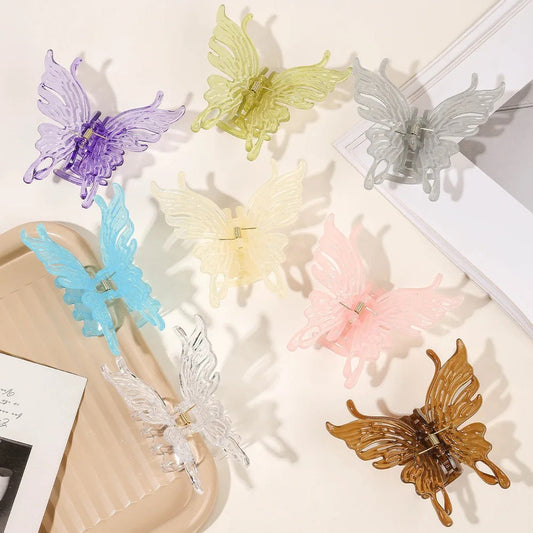 Butterfly Hair Claw ( Pack of 12 ) - UBKWS392