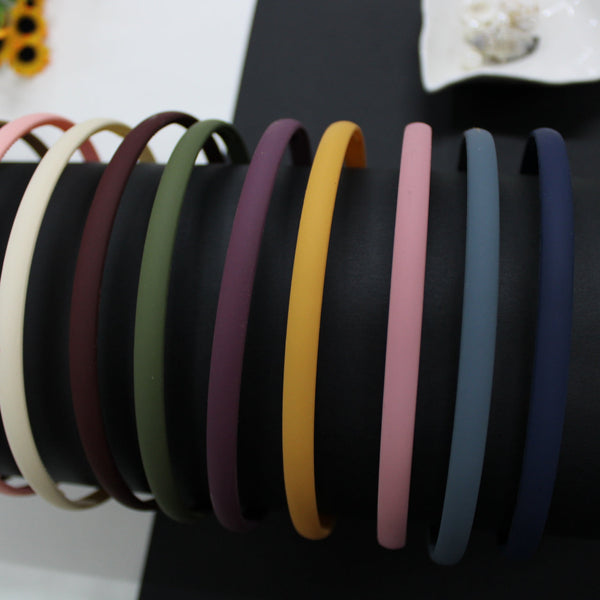 Matt Daily Wear Hair Bands (Pack of12) - UBKWS328