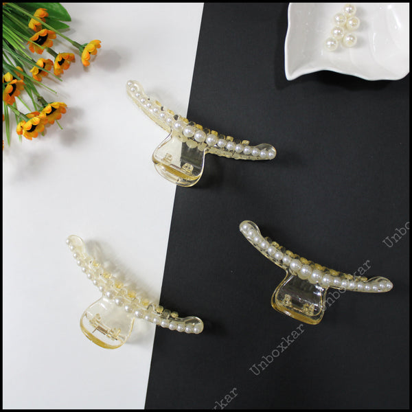 Daily Wear Hair Claw ( Pack of 12 ) - UBKWS254